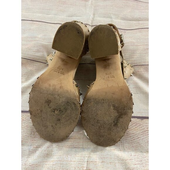 Laurence Decade Women's Studded Open Toe Ankle Booties - 37 1/2 - Picture 8 of 13